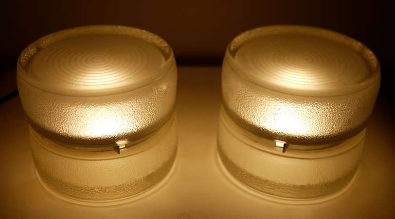 Late 20th Century Pair of Fontana Arte Table Lamps