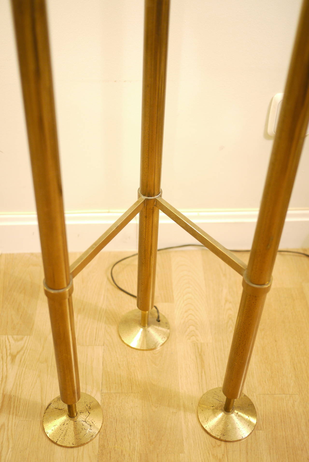 Brass Max Ingrand Floor Lamp for Fontana Arte For Sale