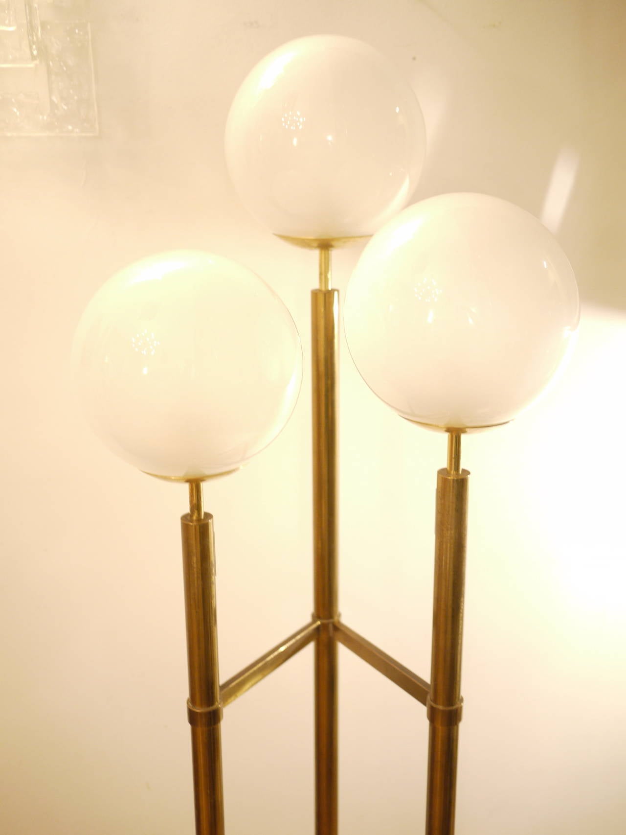 Metà XX secolo Lampada da terra Max Ingrand per Fontana Arte