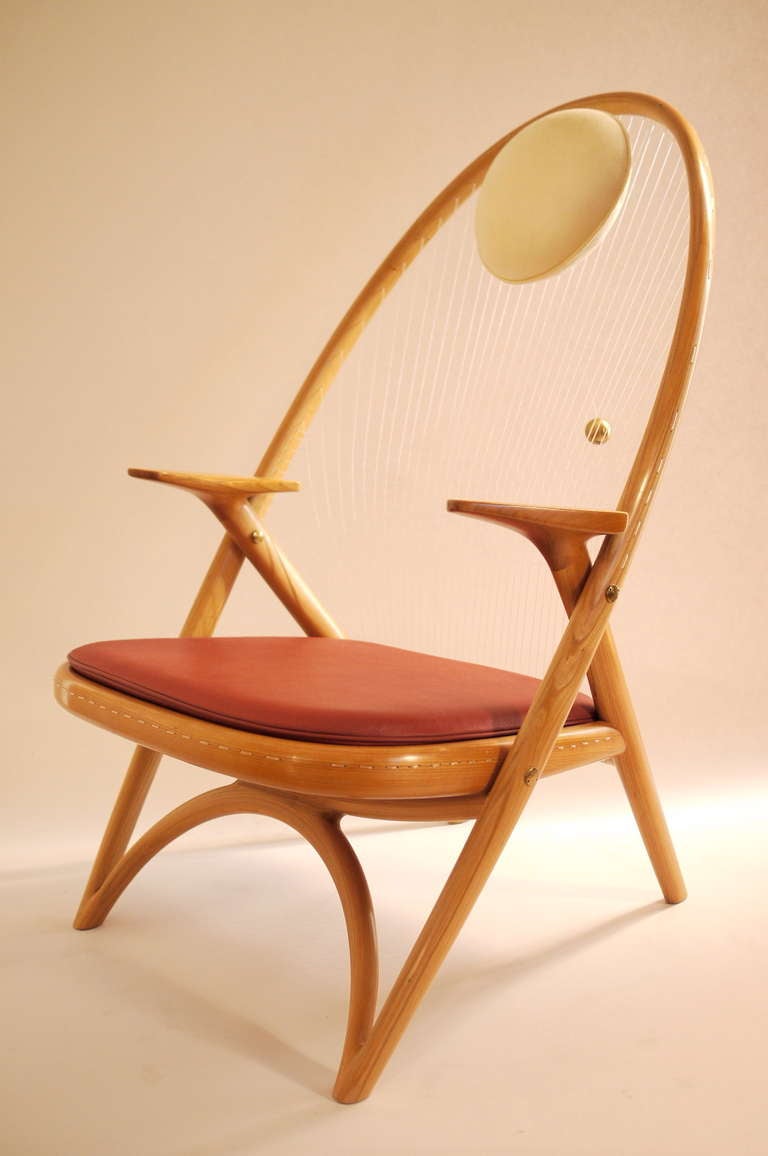 Helge Vestergaard „Racket Chair“ (Skandinavische Moderne) im Angebot