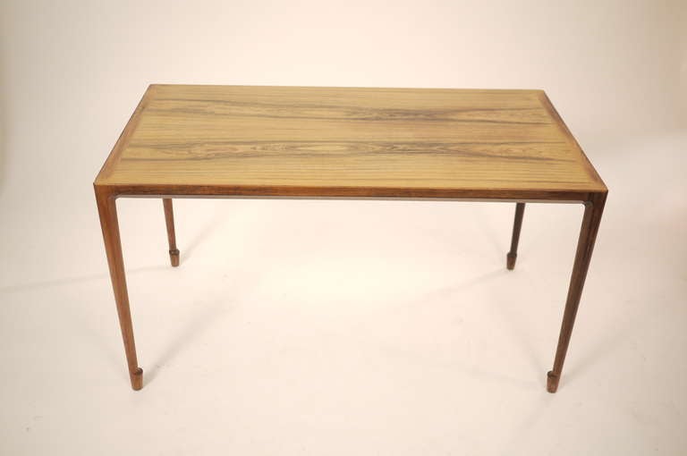 Mid-Century Modern Bernt Pedersen Rosewood Coffee Table, 1958 For Sale