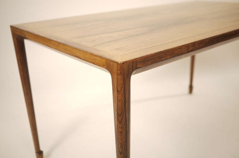 Bernt Pedersen Rosewood Coffee Table, 1958 For Sale 2