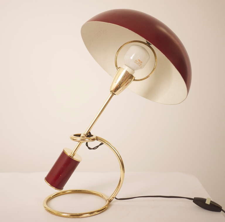 Italian Angelo Lelli Table Lamp .!953