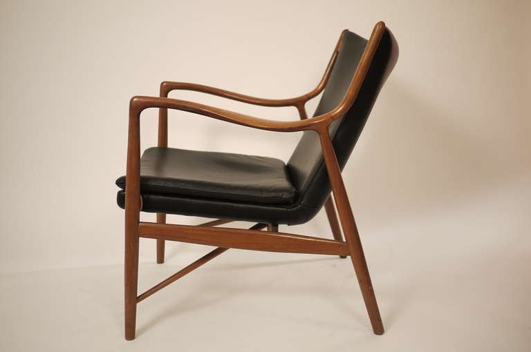 Finn Juhl NV45 Lounge Chair for Niels Vodder 2