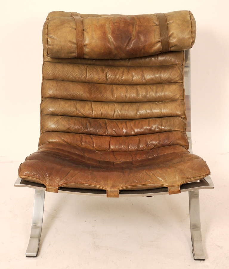 Mid-20th Century Pair of Arne Norell Ari Lounge Chairs