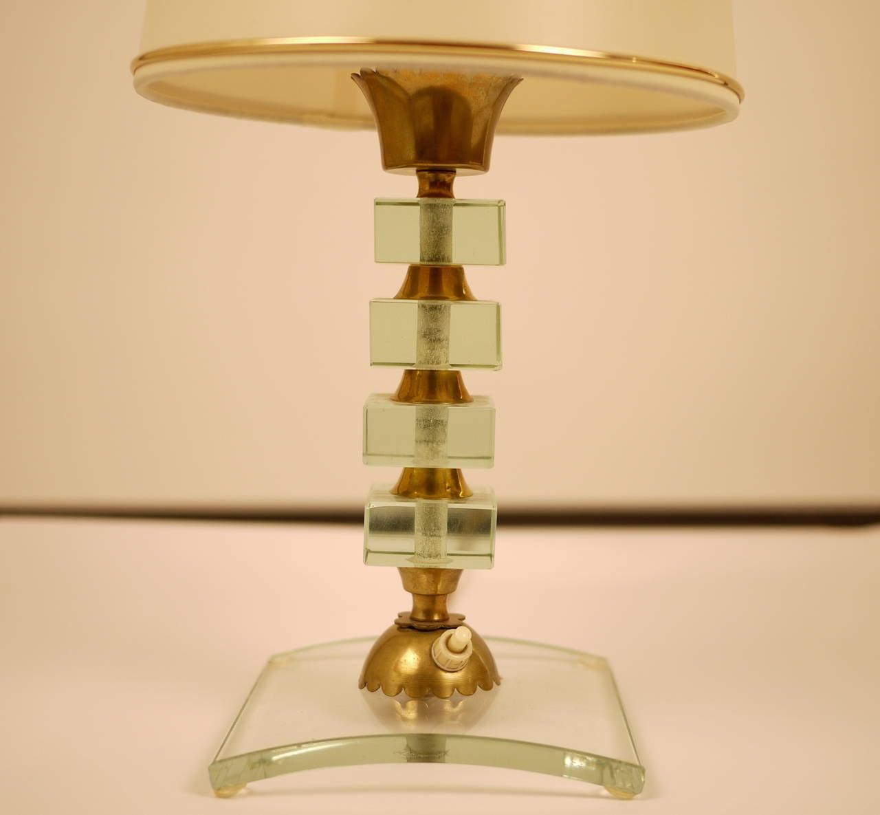 Pietro Chiesa Style Table Lamp In Excellent Condition In Madrid, ES