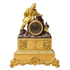 Brass Empire Clock