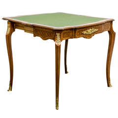 Antique Napoleon III Card Playing Table