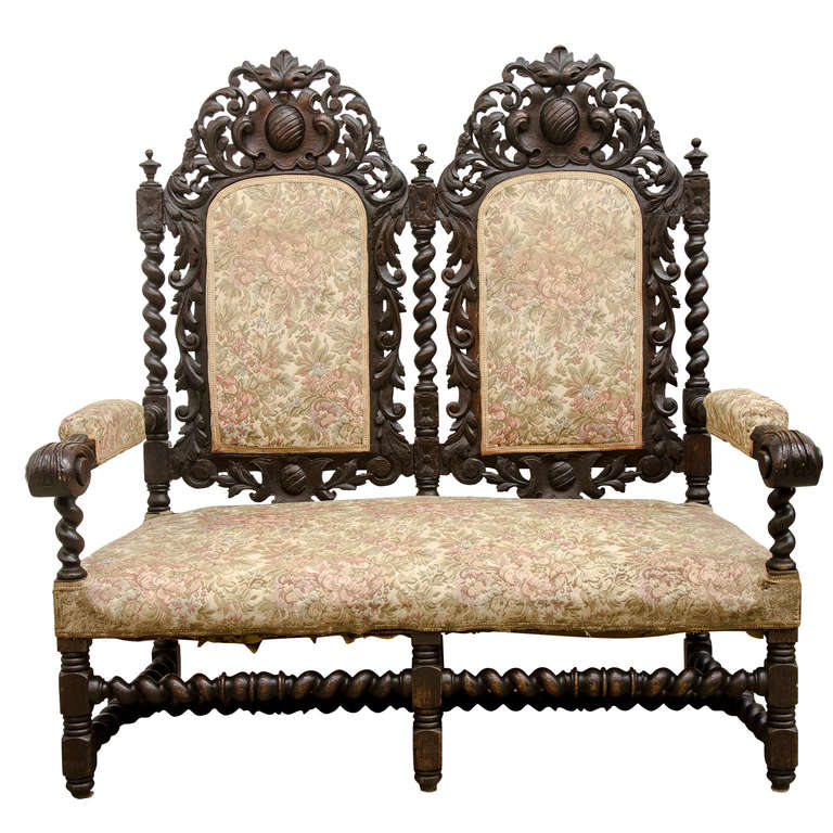 Set of 5 Louis XIII Chairs