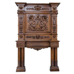 Antique French 19th Century Fireplace