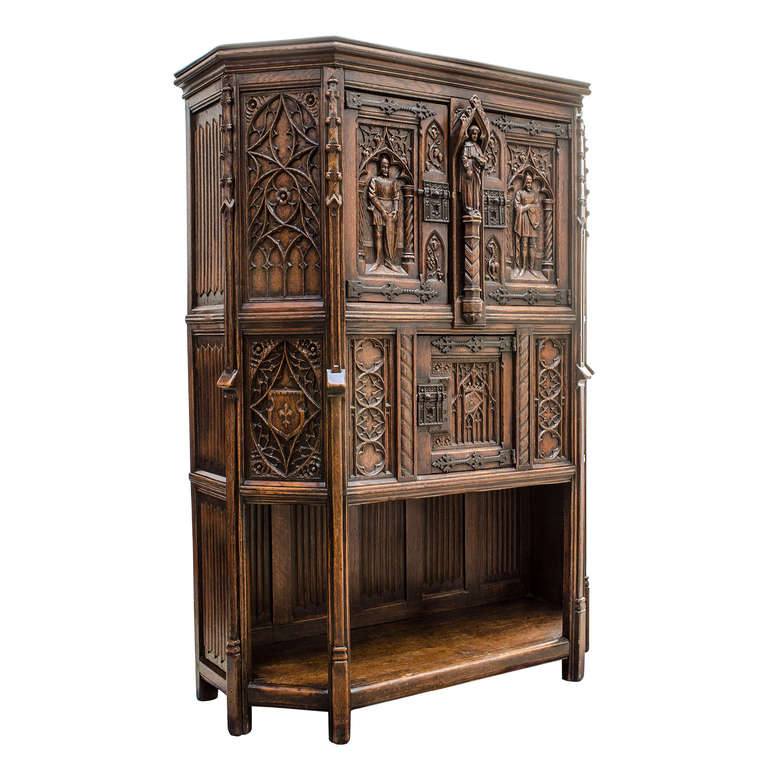 French Gothic Cabinet