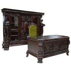 19th C. Italian Office Set 19th C. Italian Office Set