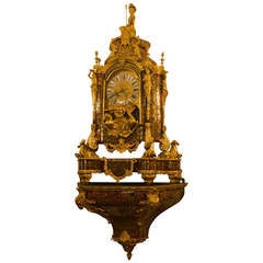 Boulle Clock with Horses
