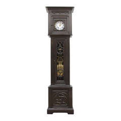 Antique Gothic Grandfather Clock