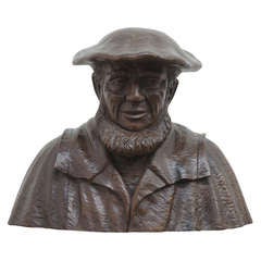 Antique Breton Statue from France