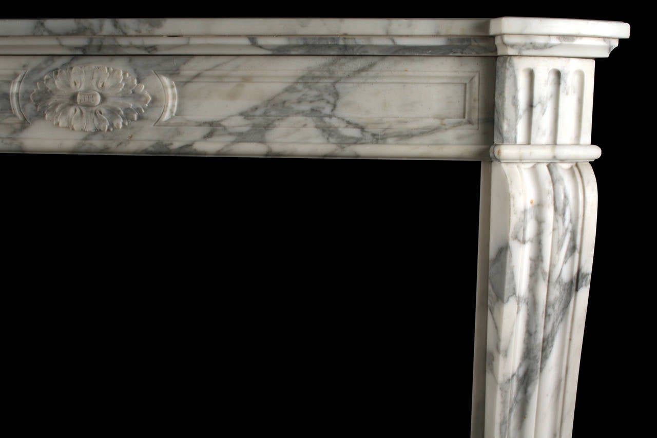 travertina marble regency fireplace