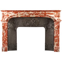 Antique Louis XIV Fireplace Mantel