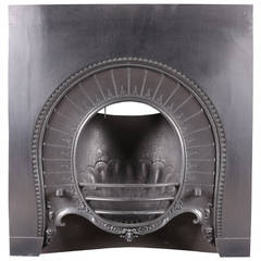 Original Victorian Horseshoe Fireplace Insert 5