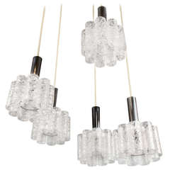 Venini Doria Light Fixture, circa 1960s 3