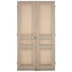 Antique Large Oak Doors in the Louis XVI Manner 3