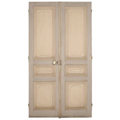 Antique Large Oak Doors in the Louis XVI Manner