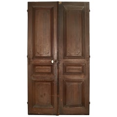 Antique Large Oak Doors in the Louis XVI Manner