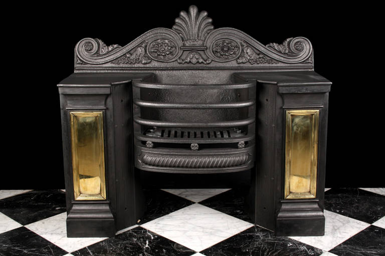 English Regency Hob Grate, circa 1820