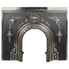 Large Antique Arched Register Grate 12