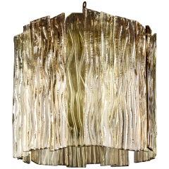 Mazzega Murano Glass Chandelier, Venice, Italy, circa 1960s