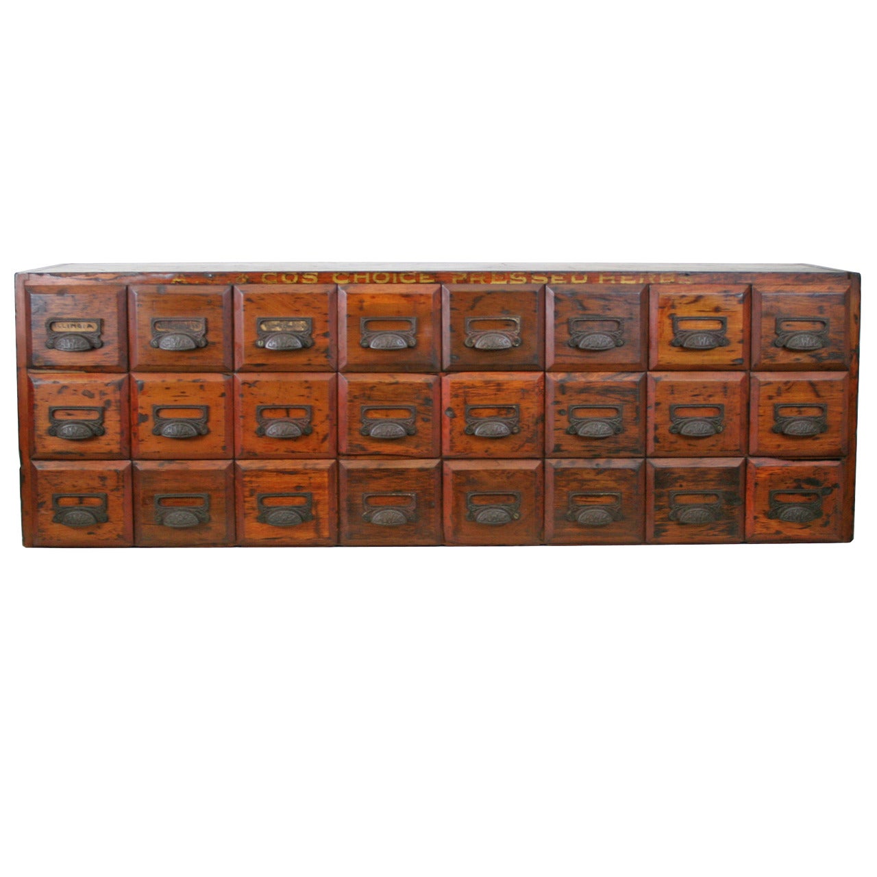 Rare A.W. and Company American Apothecary Cabinet C1875
