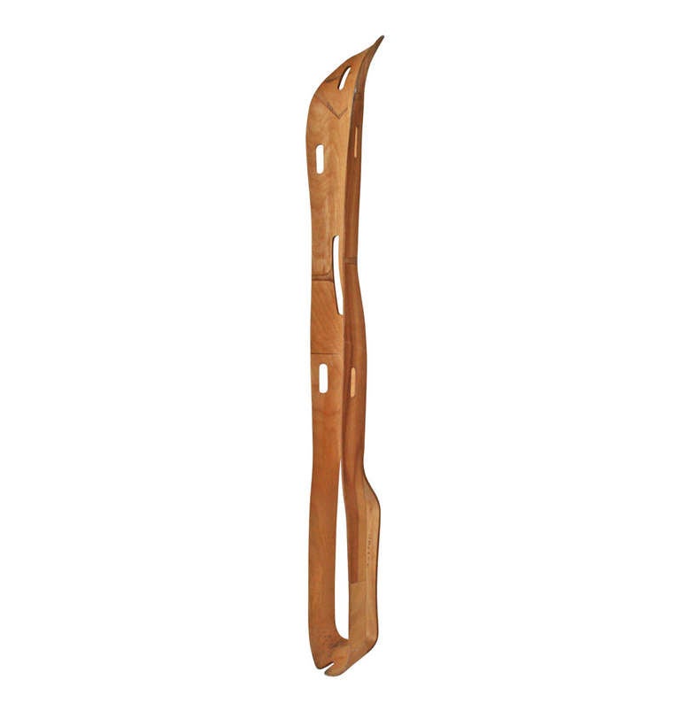 Mid-Century Modern Charles and Ray Eames Molded Plywood Leg Splint, circa 1942