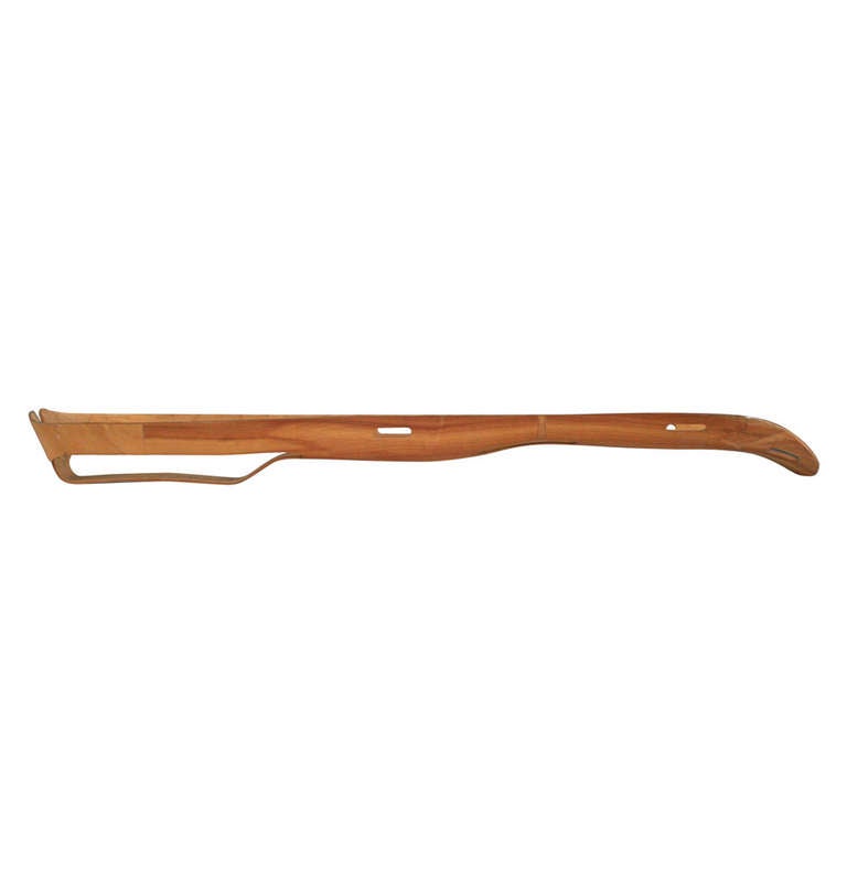 American Charles and Ray Eames Molded Plywood Leg Splint, circa 1942