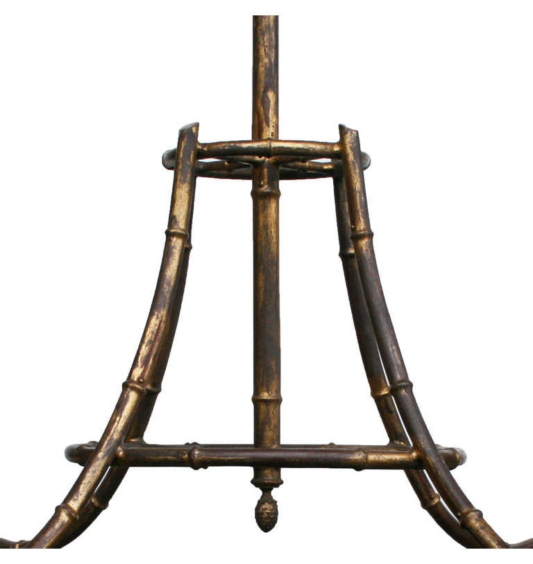 Stunning Art Deco Gilt Metal Hall Tree circa 1930s at 1stdibs