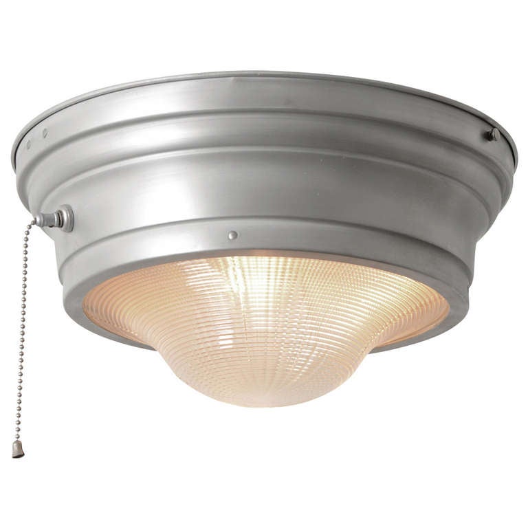 industrial flush mount with prismatic lens and pull chain industrial flush mount with prismatic lens and pull chain