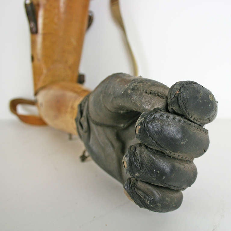 Industrial Incredible and Rare Prosthetic Arm C1930s