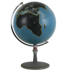 Vintage Incredible Denoyer-Geppert Desk Top Globe