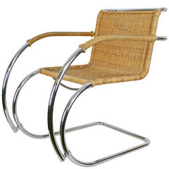 Mies van der Rohe Caned Lounge Chair