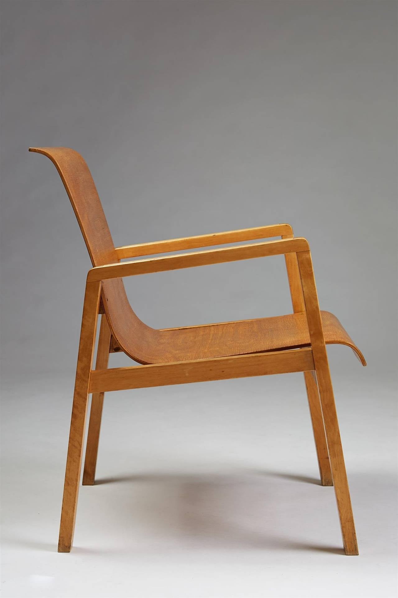 Finnish Chair Designed by Alvar Aalto for Artek, Finland, 1950s