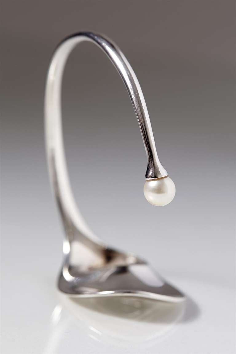 Sterling Silver Bracelet, designed by Torun Bülow-Hübe for Georg Jensen, Denmark. 1973.