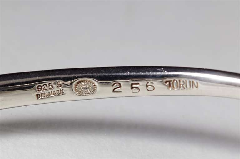 Bracelet, designed by Torun Bülow-Hübe for Georg Jensen, Denmark. 1973. 1