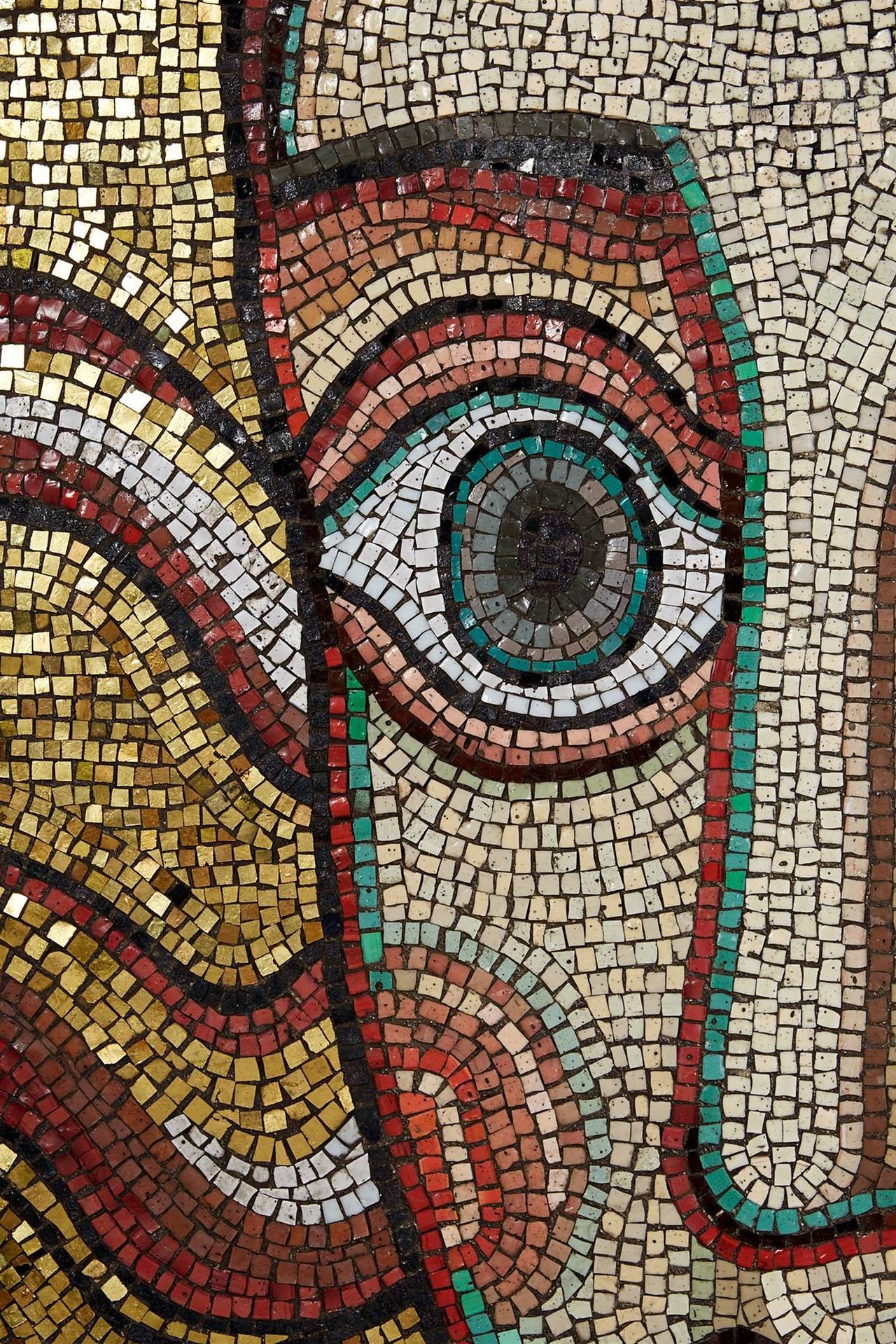 Swedish Mosaic Wall Panel 