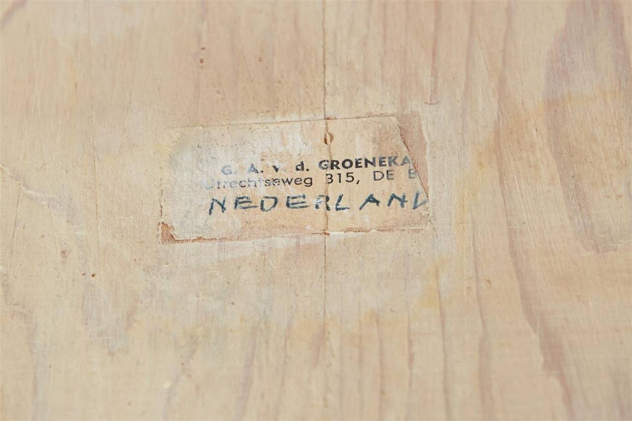Zig Zag Chair Designed by Gerrit Rietveld for G.A. van de Groenekan, Holland 4