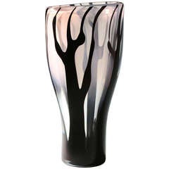 Vase, Trees in the Mist, Designed by Vicke Lindstrand for Kosta, Sweden, 1954 6
