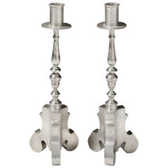 Pair of Candlesticks for Svenskt Tenn, Sweden, 1928 10