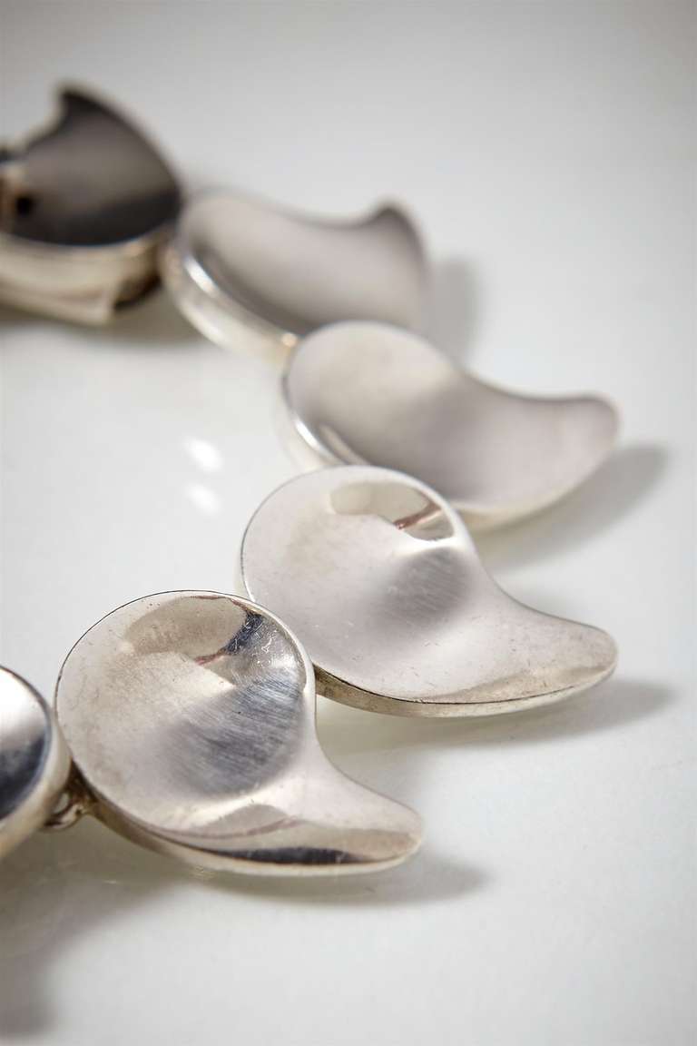 Bracelet designed by Nanna Ditzel for A. Michelsen, Denmark. 1960's.