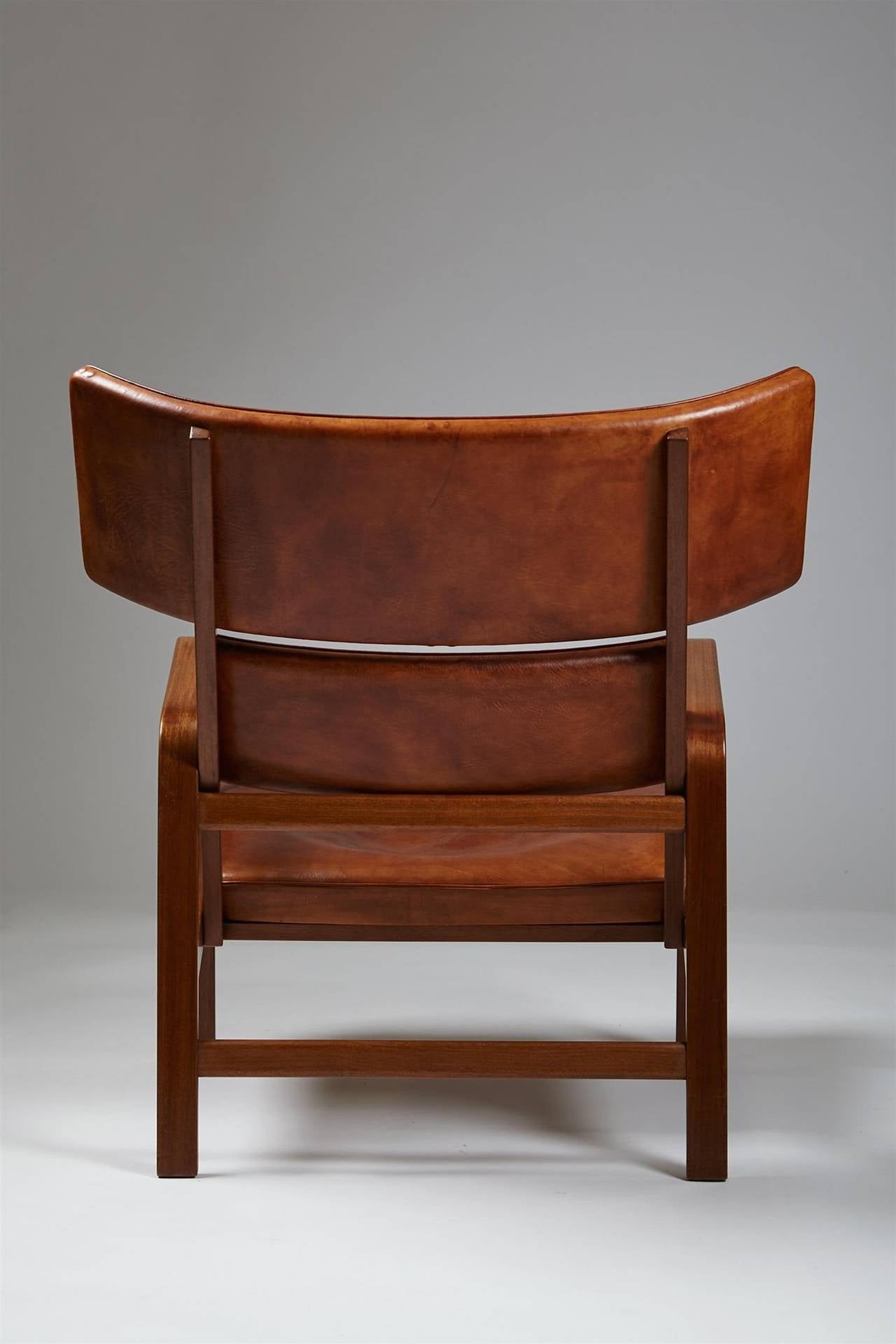 Milieu du XXe siècle Fauteuils Designés par Magnus Stephensen, Danemark, 1963