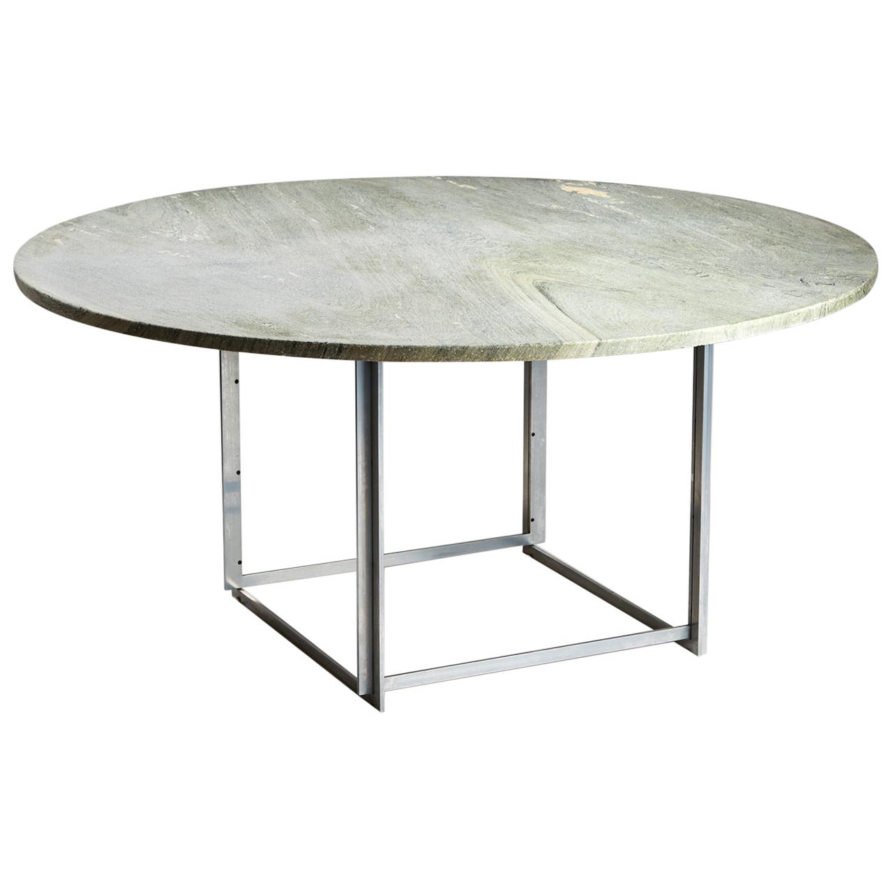 Dining Table "PK54" Designed by Poul Kjaerholm for E. Kold Christensen, 1963