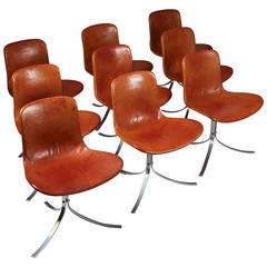Dining Chairs PK9 Designed by Poul Kjaerholm for E Kold Christensen