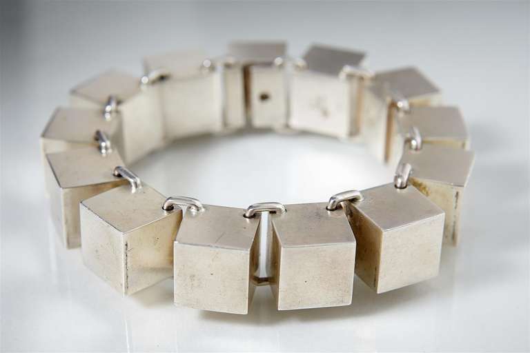 Danish Bracelet Designed by Hans Hansen, Denmark, 1960s