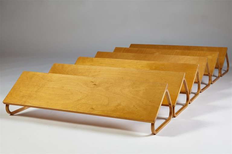Finnish Set of Shelves Designed by Alvar Aalto for Artek, Finland, 1940s